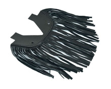 Load image into Gallery viewer, B14 Black Leather Floor Boards with Fringe - Small