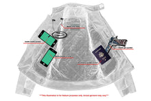 Load image into Gallery viewer, Mens Performance Mesh Motorcycle Jacket – Black