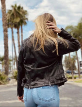 Load image into Gallery viewer, Women's Updated Lightweight Stylish M/C Jacket