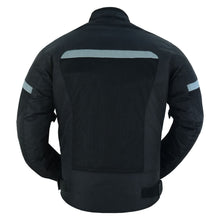 Load image into Gallery viewer, Men's Black Racer Mesh Jacket – Protective Design