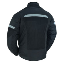Load image into Gallery viewer, Men's Black Racer Mesh Jacket – Protective Design