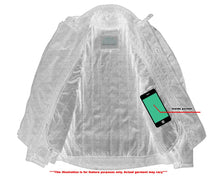 Load image into Gallery viewer, Men's Blast Black Micro Mesh Motorcycle Jacket – Ventilated