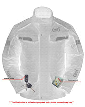 Load image into Gallery viewer, Heavy Duty Polyester Textile Mens motorcycle Jacket