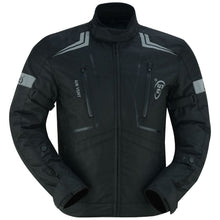 Load image into Gallery viewer, Blackwing Mens Textile Motorcycle Jacket - Black