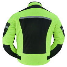 Load image into Gallery viewer, Men's High-Vis Racer Mesh Jacket