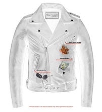 Load image into Gallery viewer, Moonlight Women's Navy Blue Fashion Leather Jacket