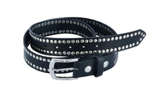 Load image into Gallery viewer, BLT Premium Quality Studded Leather Belt