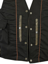 Load image into Gallery viewer, Antique Charm Men's Antique Brown Leather Motorcycle Vest