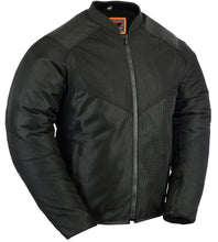 Load image into Gallery viewer, Men's Ventilated Mesh Motorcycle Jacket – Sporty, All-Season