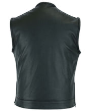 Load image into Gallery viewer, Eclipse Black Motorcycle Vest - Hidden Smart Access Pockets &amp; Durable Lining