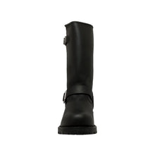 Load image into Gallery viewer, Shadowstep Men's Black leather motorcycle boots