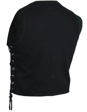 Load image into Gallery viewer, Kid's Denim Side Lace Vest