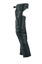 Load image into Gallery viewer, Women's Gray Stylish Lightweight Hip Set Chaps