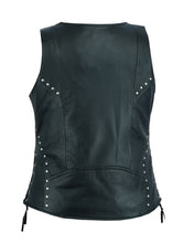 Load image into Gallery viewer, Women's Open neck Vest with Lacing Details
