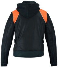 Load image into Gallery viewer, Women's Mesh 3-in-1 Riding Jacket (Black/Orange)