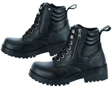 Load image into Gallery viewer, Women's Side Zipper Plain Toe Boots