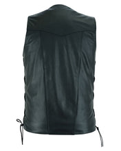Load image into Gallery viewer, Men's Ten Pocket Utility Black Vest - TALL
