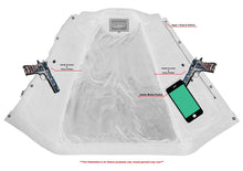 Load image into Gallery viewer, Weston Black Men's Denim Motorcycle Vest – Single Panel Back