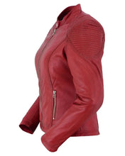 Load image into Gallery viewer, Cabernet - Women's Fashion Leather Jacket