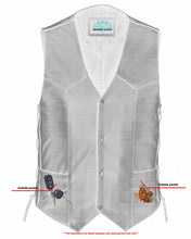 Load image into Gallery viewer, Men's Side Lace Economy Vest - Black