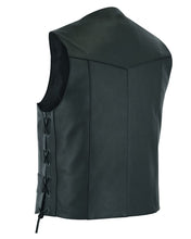 Load image into Gallery viewer, Men's Side Lace Economy Vest - Black