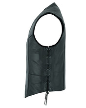 Load image into Gallery viewer, Men's Side Lace Economy Vest - Black