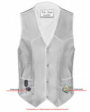 Load image into Gallery viewer, Men's Plain Side Economy Vest - Black