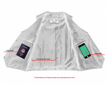 Load image into Gallery viewer, Men's Plain Side Economy Vest - Black