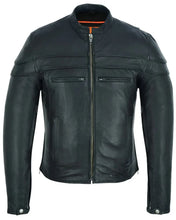 Load image into Gallery viewer, Men's Tall Sporty Scooter Jacket – Naked Cowhide