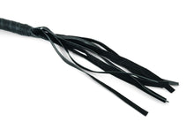 Load image into Gallery viewer, GBW21 Leather Biker Whip - Black