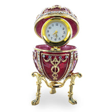 Load image into Gallery viewer, 1895 Rosebud Royal Imperial Easter Egg with Clock Surprise