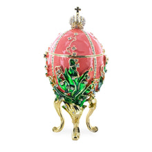 Load image into Gallery viewer, 1898 Lilies of the Valley Royal Imperial Easter Egg 6.25 Inches