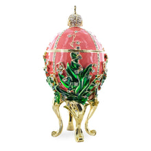 Load image into Gallery viewer, 1898 Lilies of the Valley Royal Imperial Easter Egg 6.25 Inches