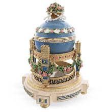 Load image into Gallery viewer, 1907 Love Trophies Egg (Cradle with Garlands) Musical Royal Easter Egg
