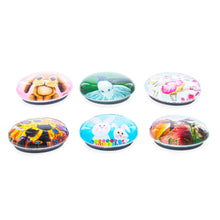 Load image into Gallery viewer, Bunnies, Hummingbird, Cats Easter Theme Fridge Magnets