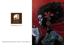 Load image into Gallery viewer, 'QUINTESSENTIAL SOUL LP' S. Ross Browne Greeting Card: 5x7 Frame Ready