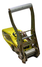 Load image into Gallery viewer, QTY 100 - 2" x 27 Ft. Flatbed Ratchet Strap w/ Wire Hooks