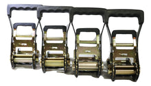 Load image into Gallery viewer, 2" Auto Hauling Ratchets w/ Rubber Ergonomic Grip and Pull | 4 PACK