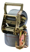 Load image into Gallery viewer, 2" x 16 Ft Ratchet Strap w/ Spg E &amp; Wire Hk for E &amp; F-Tracks | 50 PACK