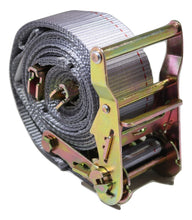 Load image into Gallery viewer, 2"x 16 Ft Logistic Van Ratchet E-Track Straps w/ Spring E Fittings | 50 PACK