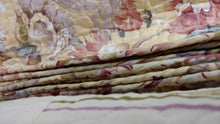 Load image into Gallery viewer, DaDa Bedding Cottage Floral Blossoming Patchwork Quilted Coverlet Bedspread Set (DXJ103112)
