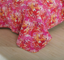 Load image into Gallery viewer, DaDa Bedding Lovely Pop of Colors Lightweight Reversible Quilted Bedspread Set (KBJ1625)