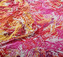 Load image into Gallery viewer, DaDa Bedding Lovely Pop of Colors Lightweight Reversible Quilted Bedspread Set (KBJ1625)