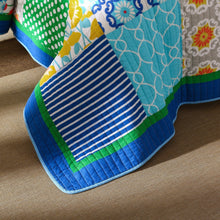 Load image into Gallery viewer, Tache Cotton Dreamy Meadow Patchwork Floral Quilt Set (JHW-568)