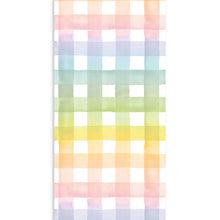 Load image into Gallery viewer, Rainbow Gingham Table Runner