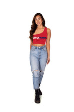 Load image into Gallery viewer, University of Arizona Red One Shoulder Top