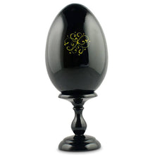 Load image into Gallery viewer, Knitting Girl Collectible Wooden Easter Egg 6.25 Inches