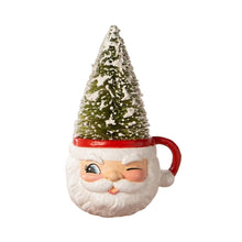 Load image into Gallery viewer, Retro Santa Mug Ornament by Bethany Lowe Designs