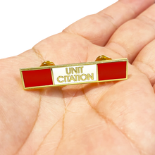 Load image into Gallery viewer, PBX-002-E Commissioner's Unit Citation Commendation Bar Pin Reverse color scheme Police CBP Field Operations Field Ops OFO CBPO