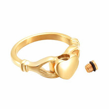 Load image into Gallery viewer, Give You My Heart Cremation Urn Ring